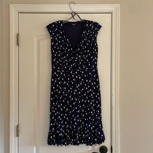 Glamour navy and white dress size 6